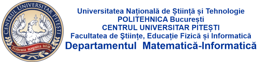 Departamentul Matematică-Informatică